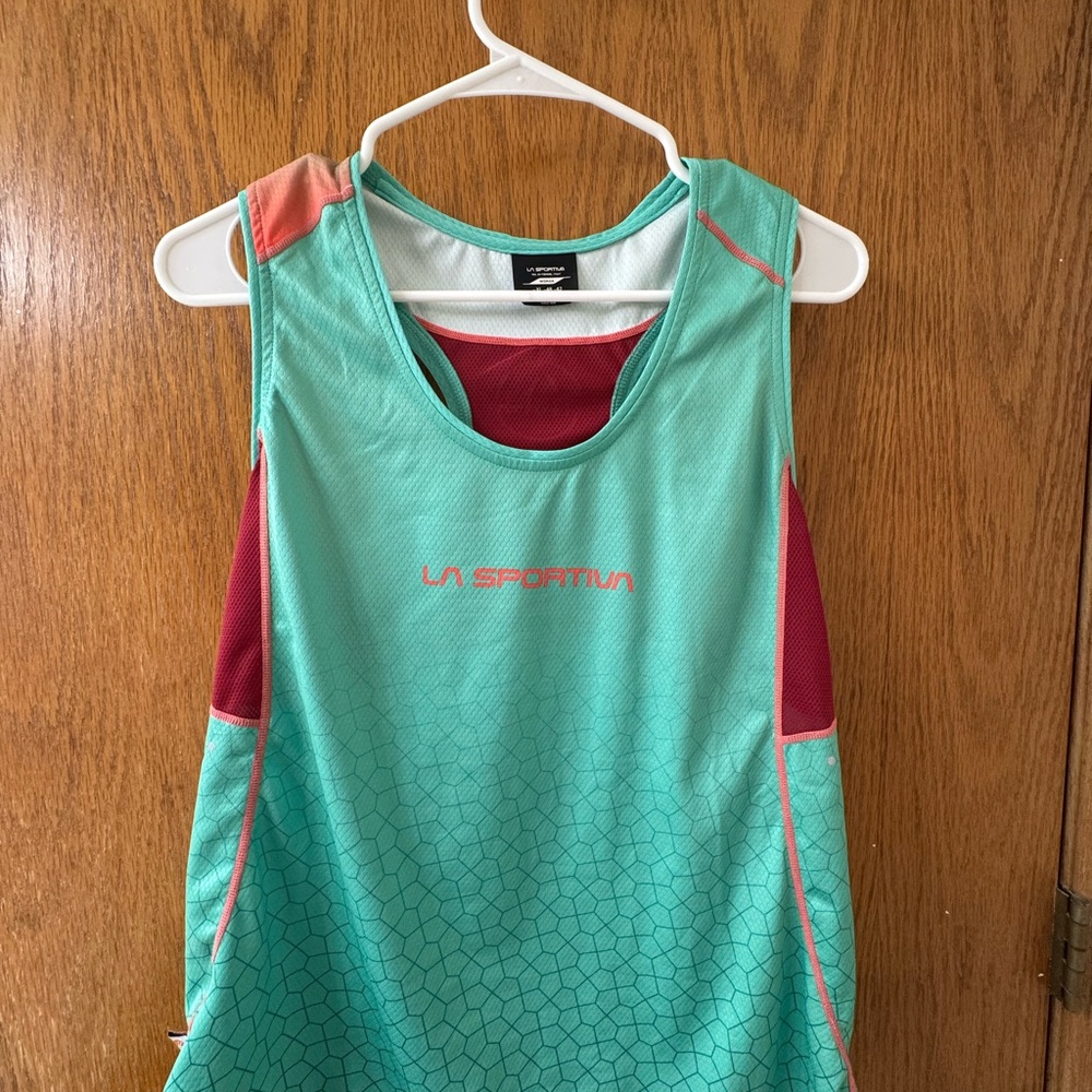 La Sportiva Green Sleeveless Tank Top